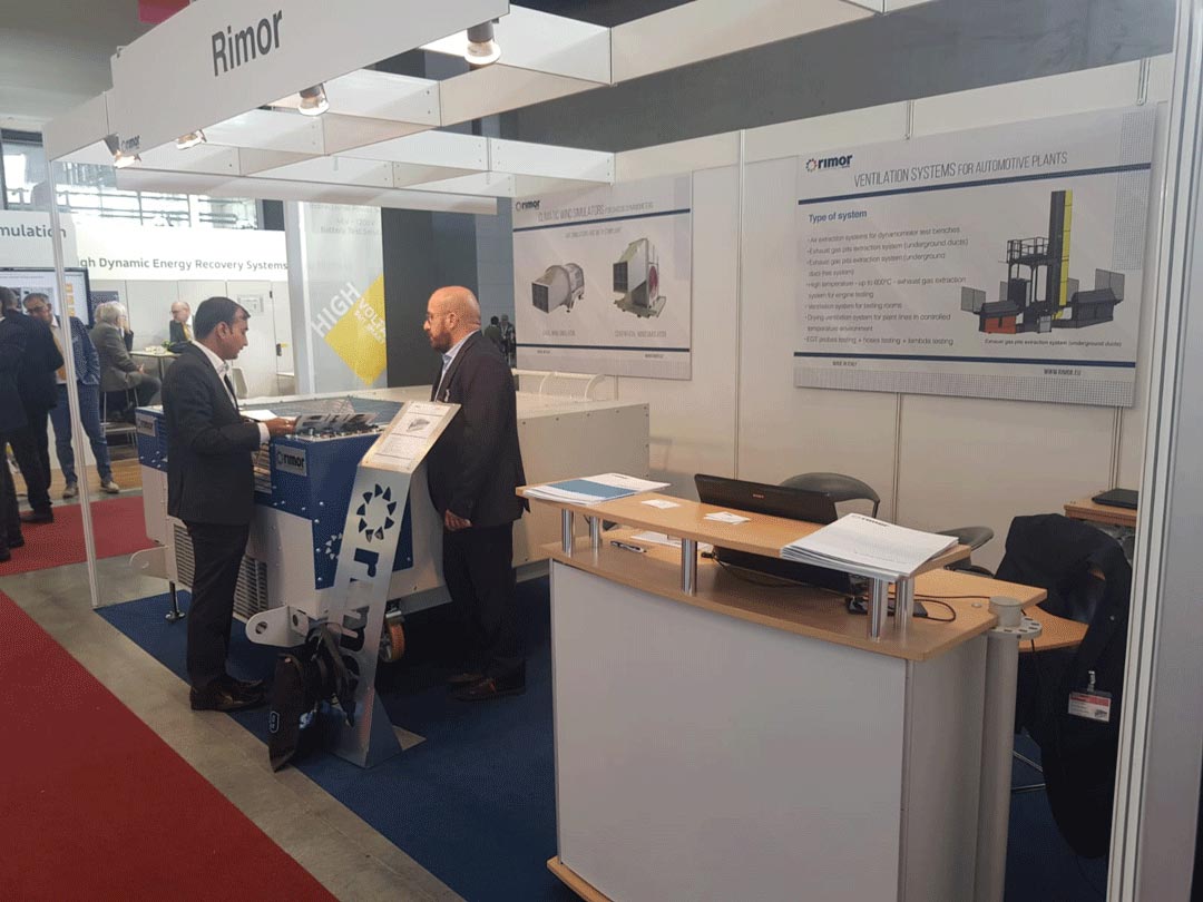 Rimor all’Automotive Testing Expo Europe 2019 Rimor all’Automotive Testing Expo Europe 2019