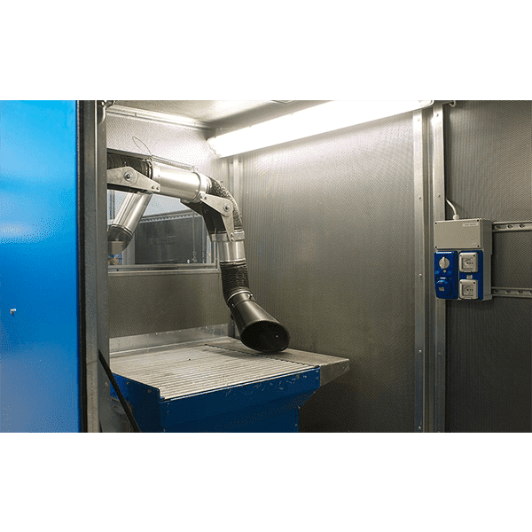 Banchi aspiranti con e senza filtro e bracci aspiranti e pareti aspiranti Banchi aspiranti con e senza filtro e bracci aspiranti e pareti aspiranti