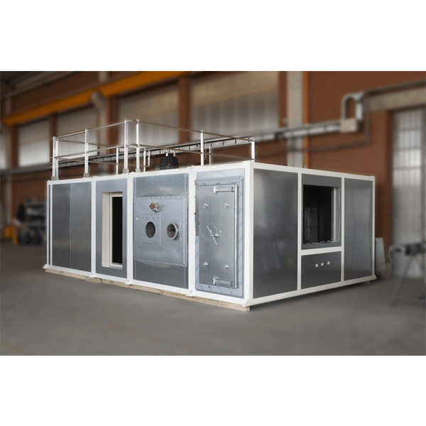 Camera di riscaldo con filtri a bordo Camera di riscaldo con filtri a bordo