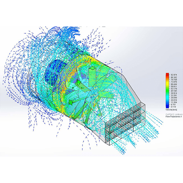 Definizione flussi nei ventilatori elicoidali: raddrizzatori e pre-distributori Definizione flussi nei ventilatori elicoidali: raddrizzatori e pre-distributori