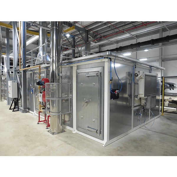 Macchine essiccazione e riscaldo aria calda linea Recube per linee di verniciatura automotive Macchine essiccazione e riscaldo aria calda linea Recube per linee di verniciatura automotive